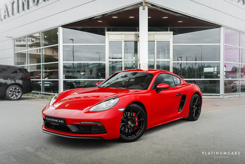 Porsche Cayman GTS 4.0 400hk / Skalstolar / Kolfiber / Chrono