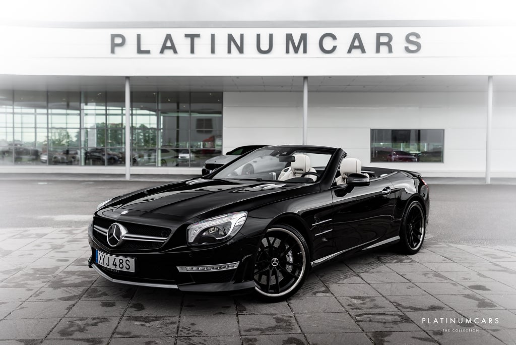 Mercedes-Benz SL 63 AMG 5.5 V8 537hk / Taklucka / Kolfiber