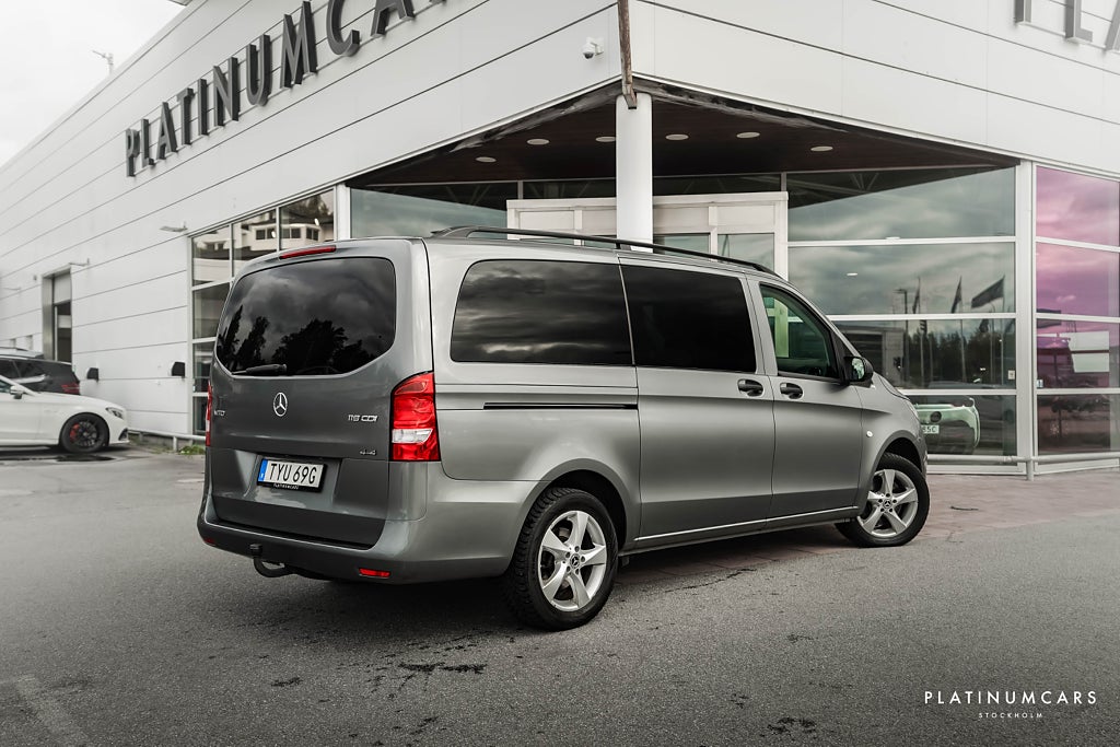 Mercedes-Benz Vito Tourer 119 CDI 4x4 9G-Tronic / Dragkrok / Backkamera