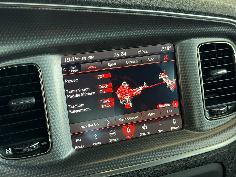 Dodge Charger SRT HELLCAT 6,2L HEMI 717hk / HiFi / Backkamera / Navi