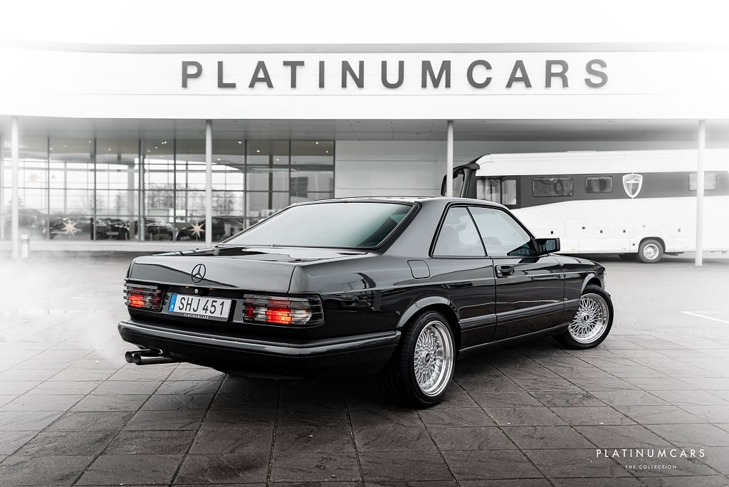 Mercedes-Benz 500 SEC 5.0 V8 252hk 1991 / Taklucka / BBS