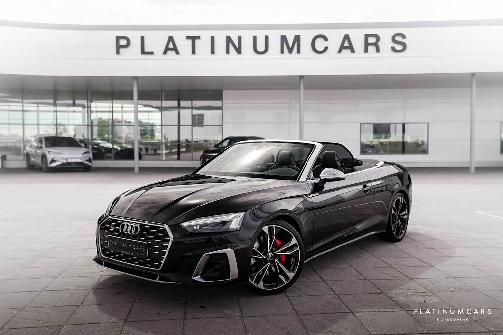 Audi S5 Cab 3.0 TFSI Q 354hk / Låga mil / Matrix