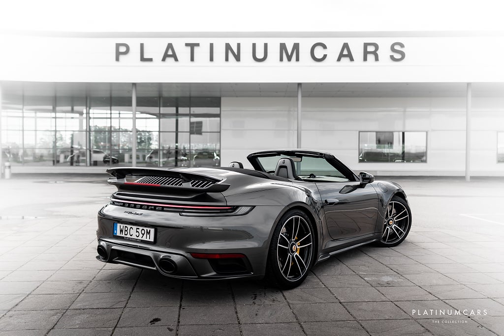 Porsche 911 992 Turbo S Cab PDK 650hk 2024 / Sv.såld