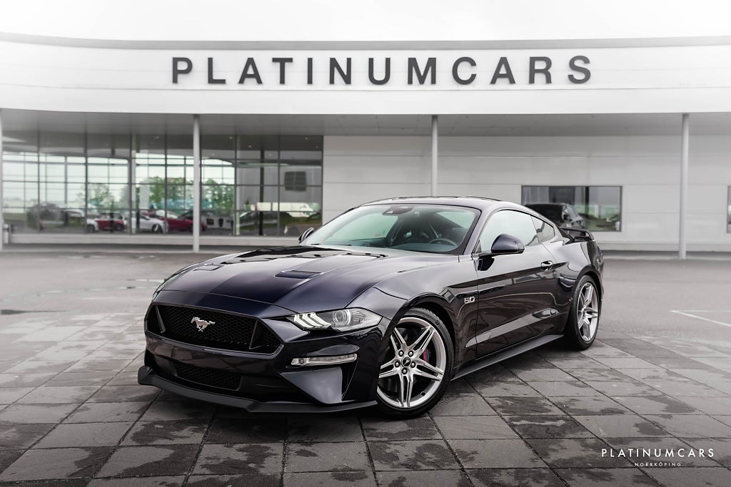 Ford Mustang GT 5.0 V8 Manuell 450hk / RECARO / Performance