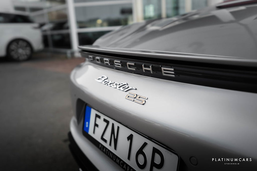 Porsche 718 Boxster GTS 4.0 PDK 25 Years Edition / Sv.såld