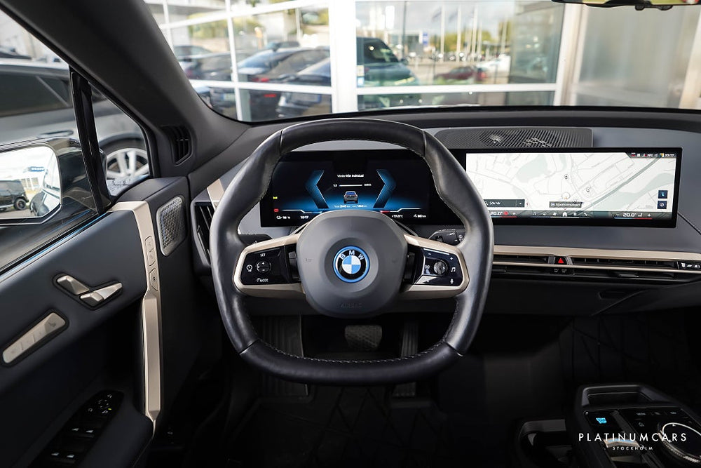 BMW iX M60 Comfort 619hk / LEASEBAR / B&W / HUD / Massage