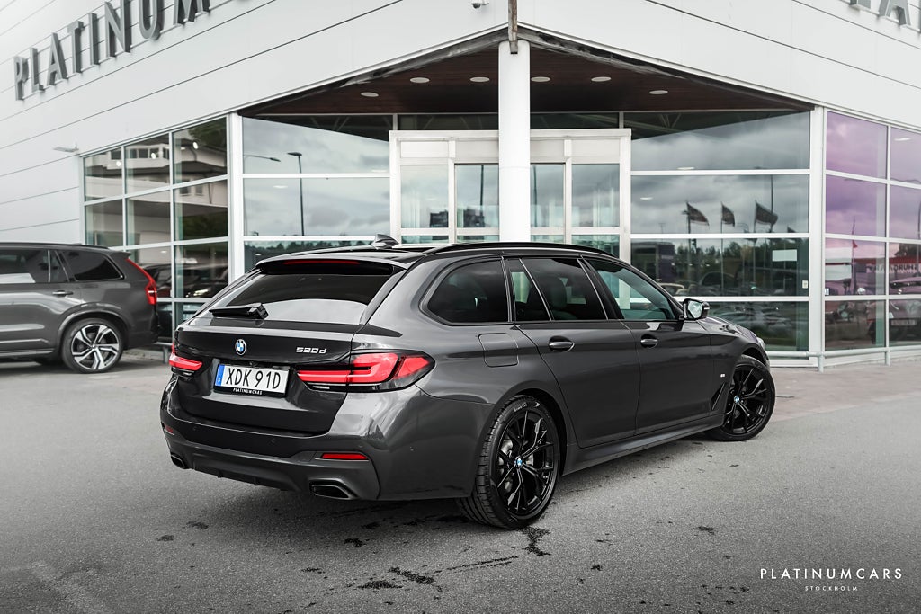 BMW 520d Touring M Sport 190hk / Sv.såld / Drag / LEASEBAR