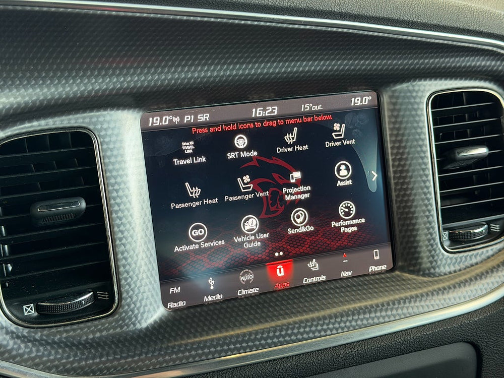 Dodge Charger SRT HELLCAT 6,2L HEMI 717hk / HiFi / Backkamera / Navi
