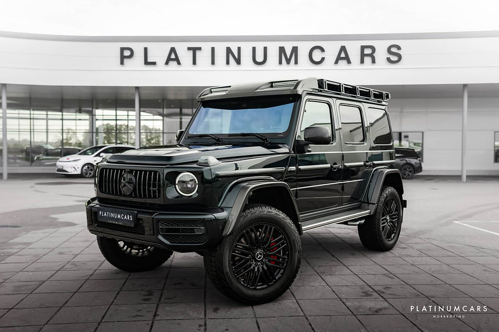 Mercedes-Benz G63  4x4² 585hk / UNIK / Smaragdgrön / Carbon / LEASEBAR