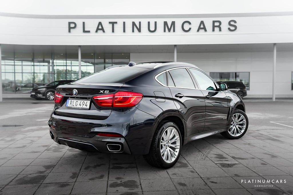 BMW X6 xDrive40d M Sport 313hk / H&K / Drag / Värm / Taklucka