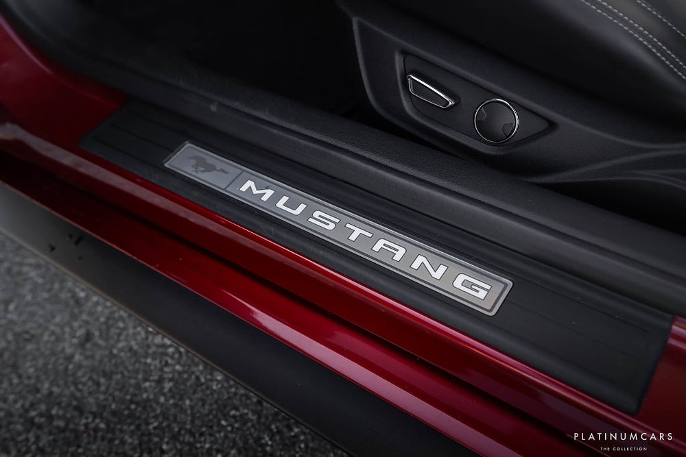 Ford Mustang GT Convertible 421hk / Sv.Såld / Shaker / Ruby Red