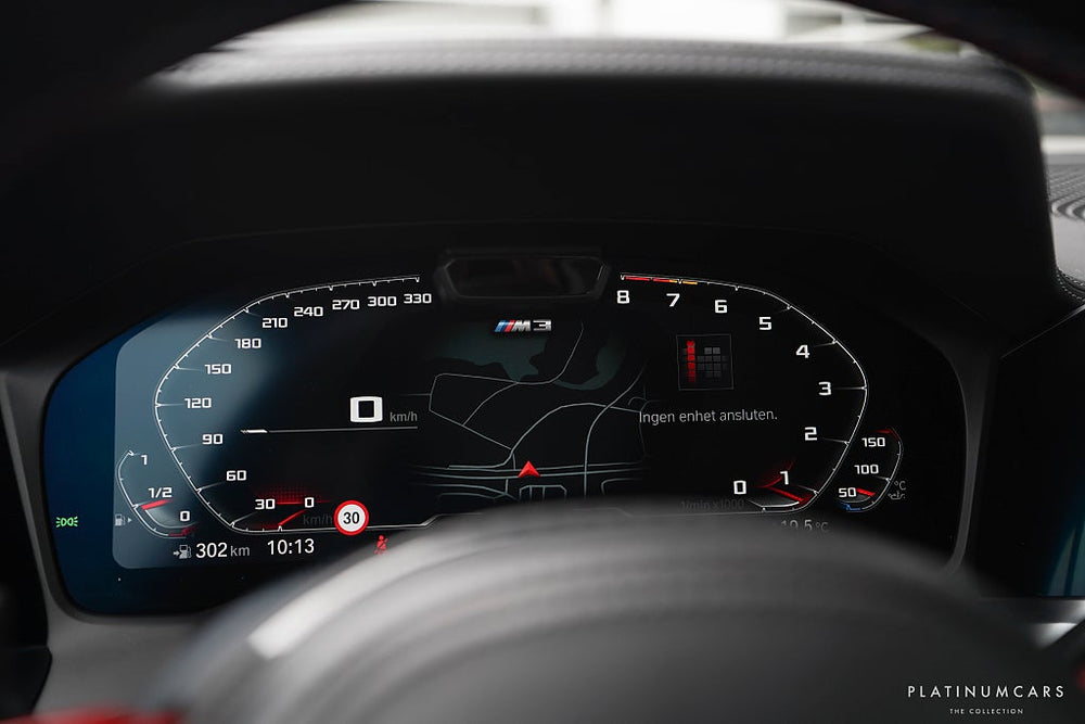 BMW M3 Competition 510hk / Sv.Såld / Kolfiber / Skalstolar