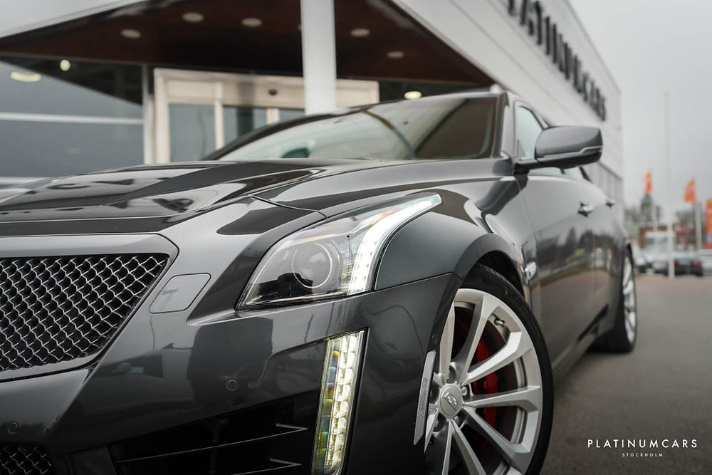 Cadillac CTS -V 6.2L V8 649hk / Sv.såld / Recaro / BOSE / Låga mil