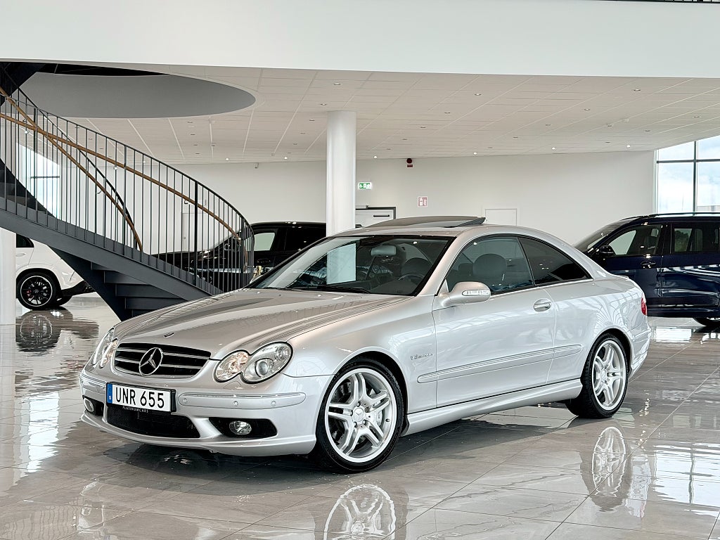 Mercedes-Benz CLK 55 AMG Coupé Avantgarde / Sv.Såld / Låg Milad