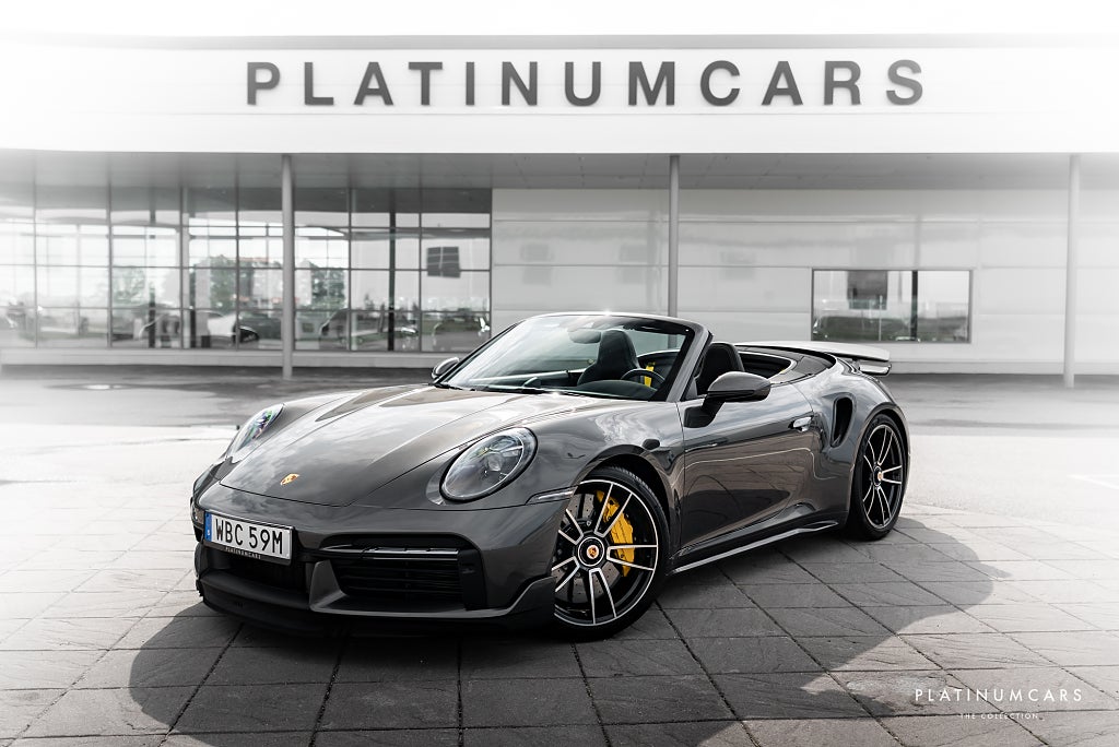 Porsche 911 992 Turbo S Cab PDK 650hk 2024 / Sv.såld