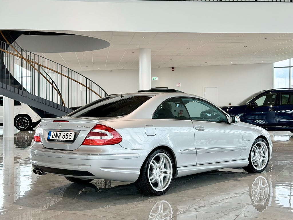 Mercedes-Benz CLK 55 AMG Coupé Avantgarde / Sv.Såld / Låg Milad