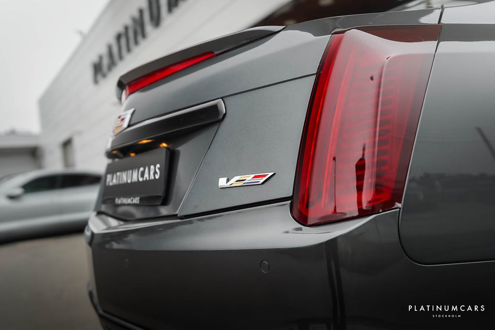 Cadillac CTS -V 6.2L V8 649hk / Sv.såld / Recaro / BOSE / Låga mil