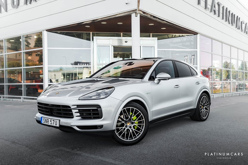 Porsche Cayenne E-Hybrid Coupé / Sv.Såld / HUD / Massage / Night Vision