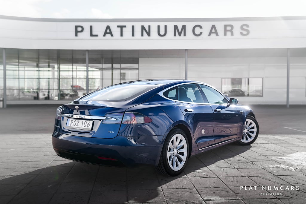 Tesla Model S 75D 333hk / Autopilot / Pano / Luftfjädring