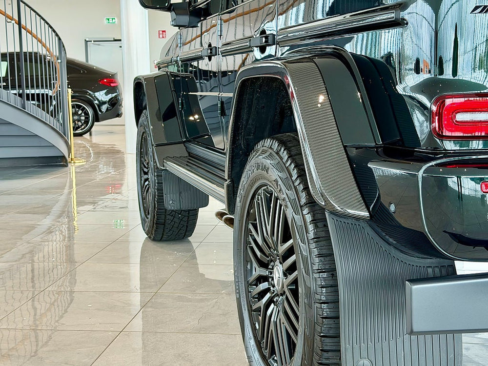 Mercedes-Benz G63  4x4² 585hk / UNIK / Smaragdgrön / Carbon / LEASEBAR