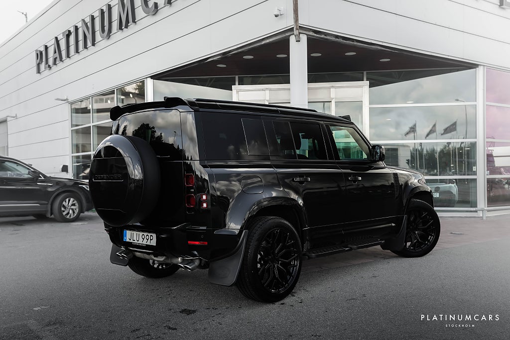 Land Rover Defender 110 V8 P425 X-Dynamic / LEASEBAR / Sv.Såld / Meridian