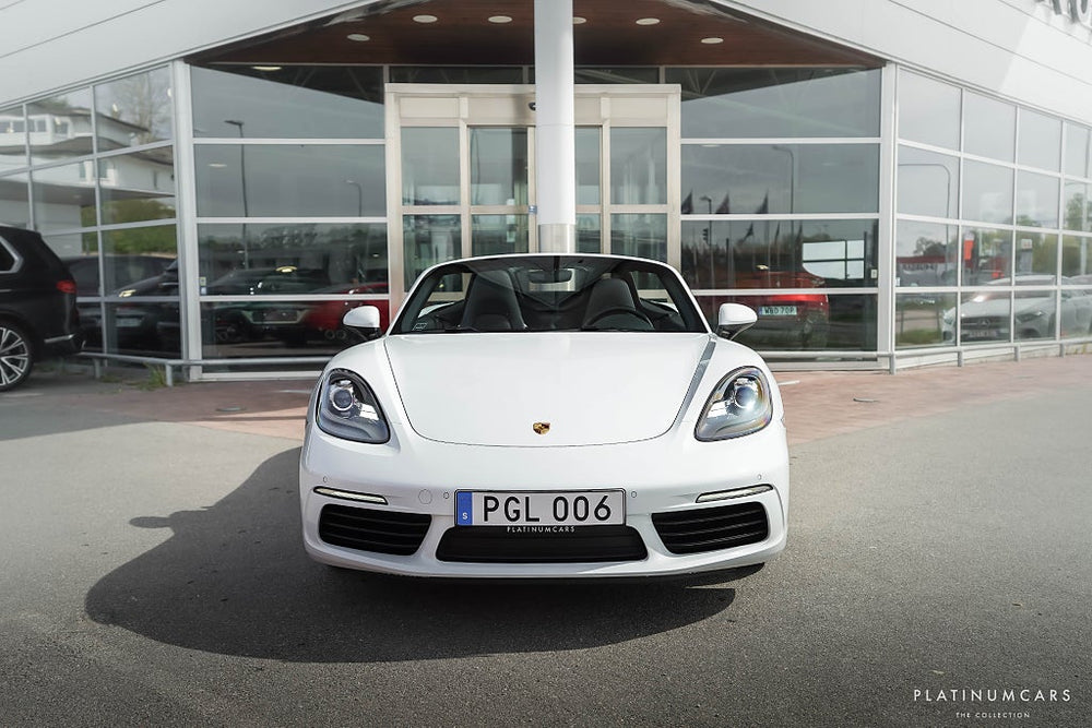 Porsche 718 Boxster PDK / Sport Chrono / Sport-Avgas / Sv.Såld