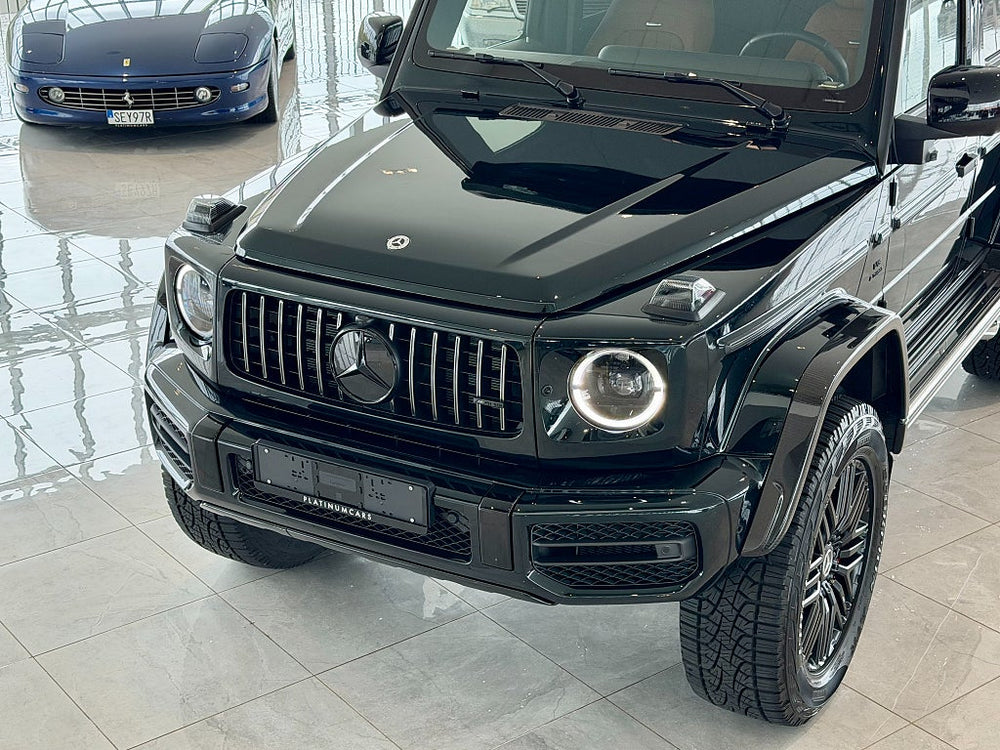 Mercedes-Benz G63  4x4² 585hk / UNIK / Smaragdgrön / Carbon / LEASEBAR