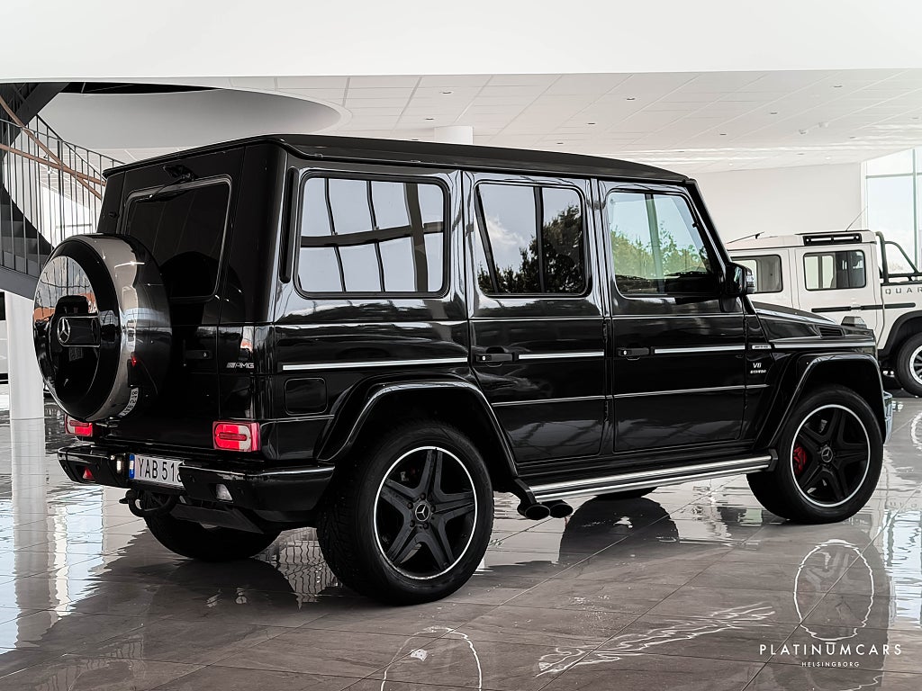 Mercedes-Benz G 63 AMG LWB 544hk / Designo / Taklucka / H&K