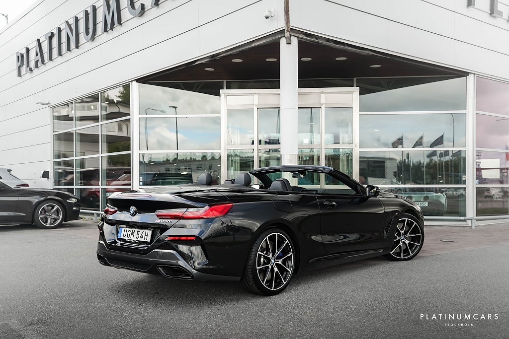 BMW M850i xDrive Cab 530hk / Carbon Core / H&K / Soft Close /