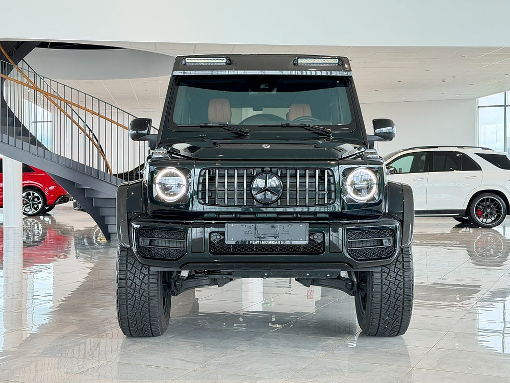 Mercedes-Benz G63  4x4² 585hk / UNIK / Smaragdgrön / Carbon / LEASEBAR