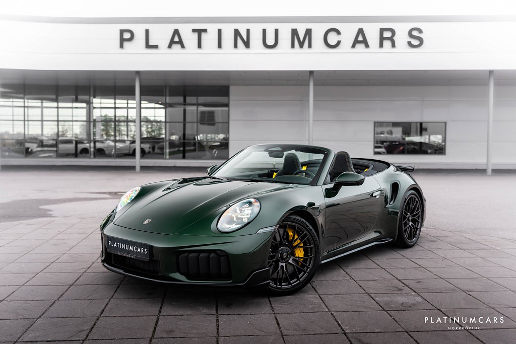 Porsche 911 992.2 Turbo S Cab PDK 640hk 2026 / Sv.såld