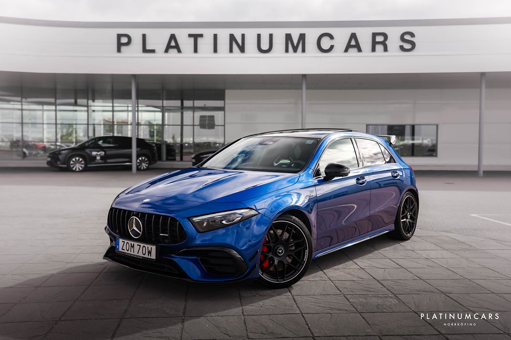 Mercedes-Benz A45S AMG 4M+ 421hk 2024 / Sv.såld / Performance / Premium+ / PPF