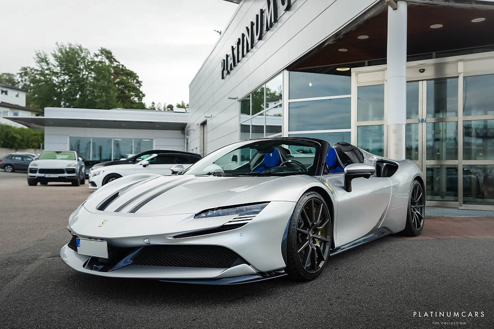 Ferrari SF90 Spider 1000hk / TAILOR MADE / Blue Carbon / Novitec Lift / PPF