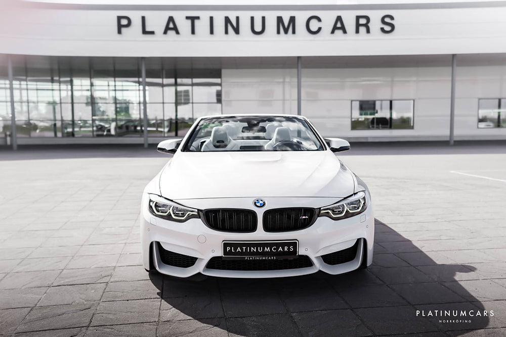BMW M4 Competition Cab 450hk / Låga mil / Kolfiber / H&K