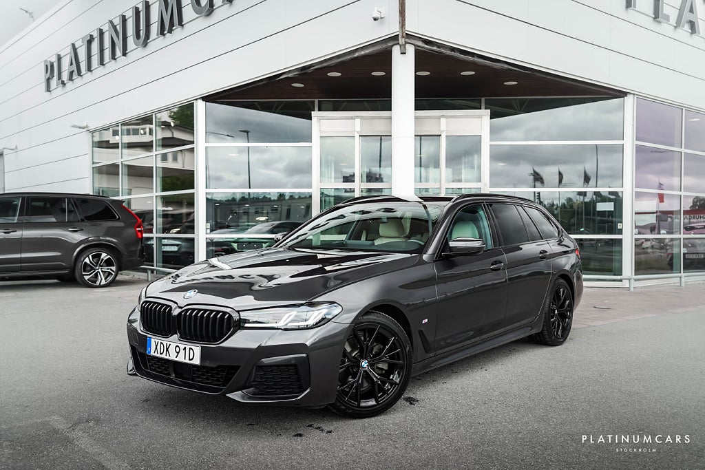 BMW 520d Touring M Sport 190hk / Sv.såld / Drag / LEASEBAR