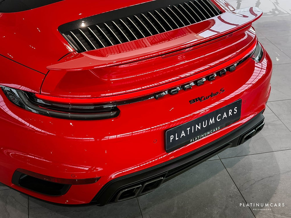 Porsche 911 Turbo S 992 Cabriolet 650hk / Sv.såld / LEASEBAR / Burmester