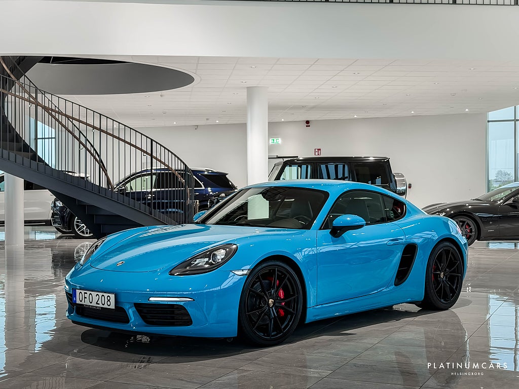 Porsche 718 Cayman S PDK 350hk / Sv.såld / Chrono / BOSE