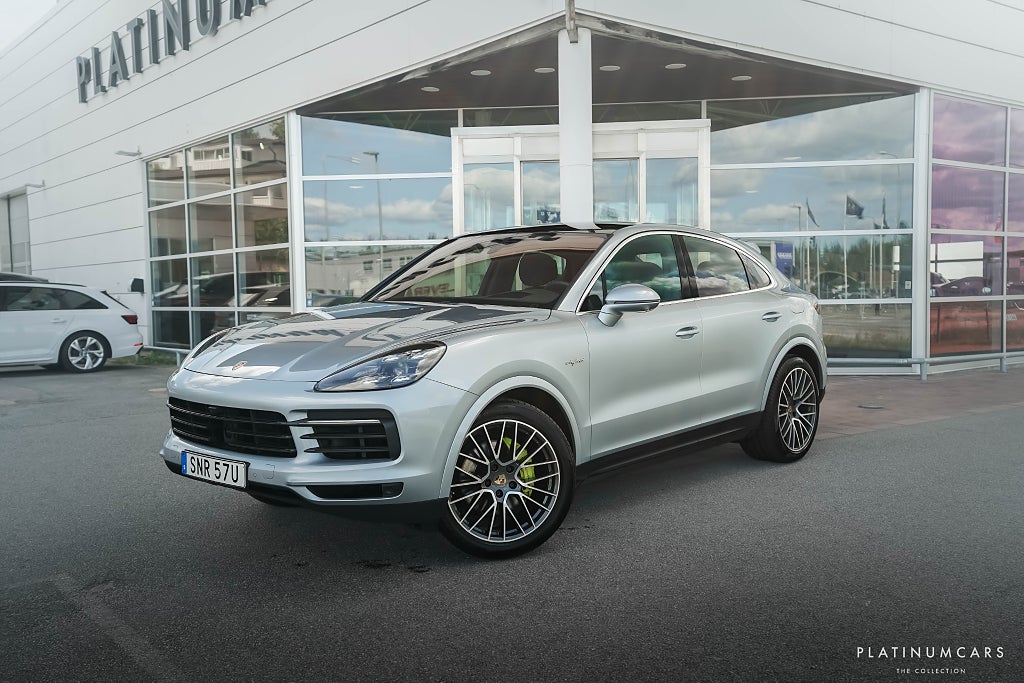 Porsche Cayenne E-Hybrid Coupé / Sv.Såld / HUD / Massage / Night Vision