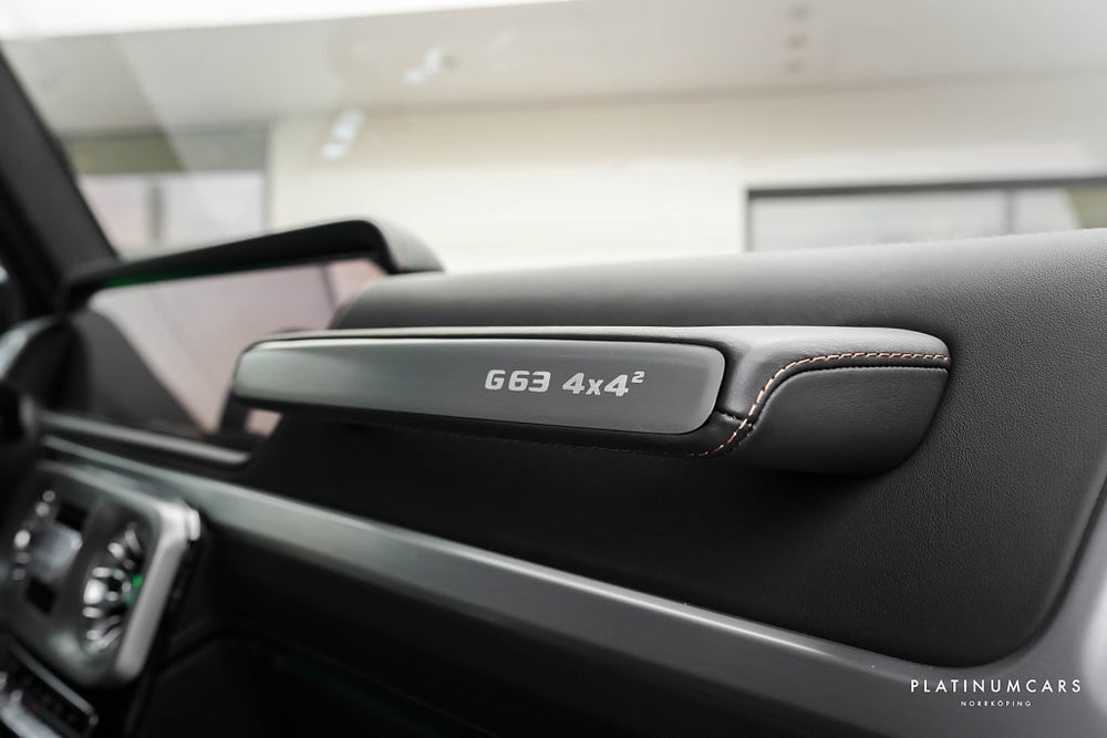 Mercedes-Benz G63  4x4² 585hk / UNIK / Smaragdgrön / Carbon / LEASEBAR