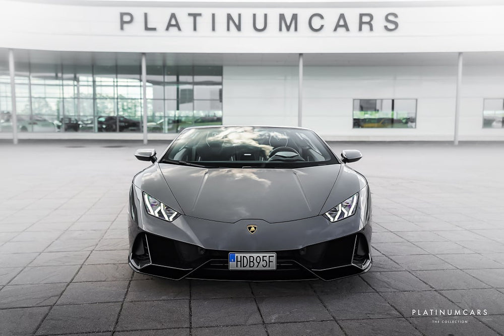 Lamborghini Huracán Evo Spyder LP640-4 / Sv.såld / LÅGA MIL