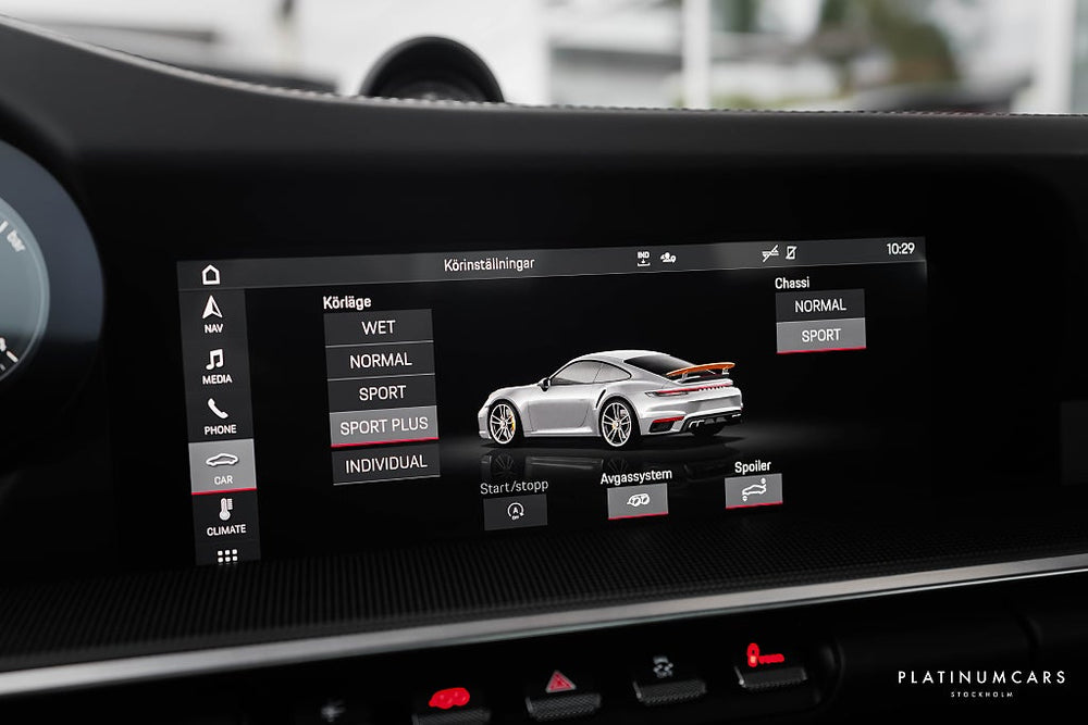Porsche 911 992 Turbo S PDK / Sv.såld / Kolfiber / Lyft / Kolfiber