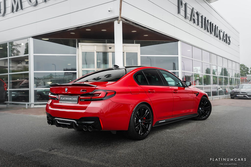 BMW M5 Competition 625hk / B&W / Kolfiber / Laser / SE SPEC!