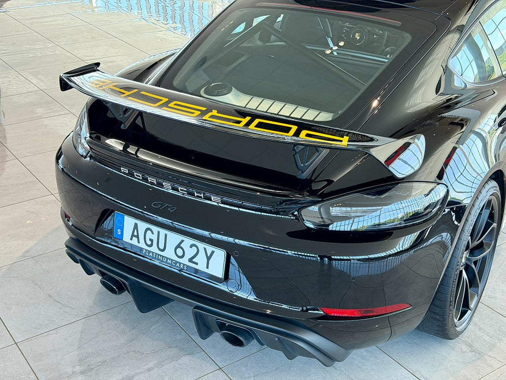 Porsche 718 Cayman GT4 PDK 420hk / PCCB / Milltek / Club-Sport Pkt