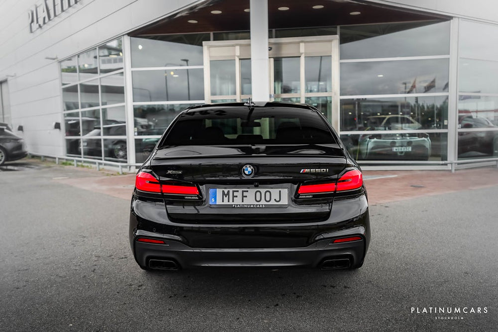 BMW M550I 530hk xDrive Sedan Ultimate Ed / Laser / B&W / Sv.Såld